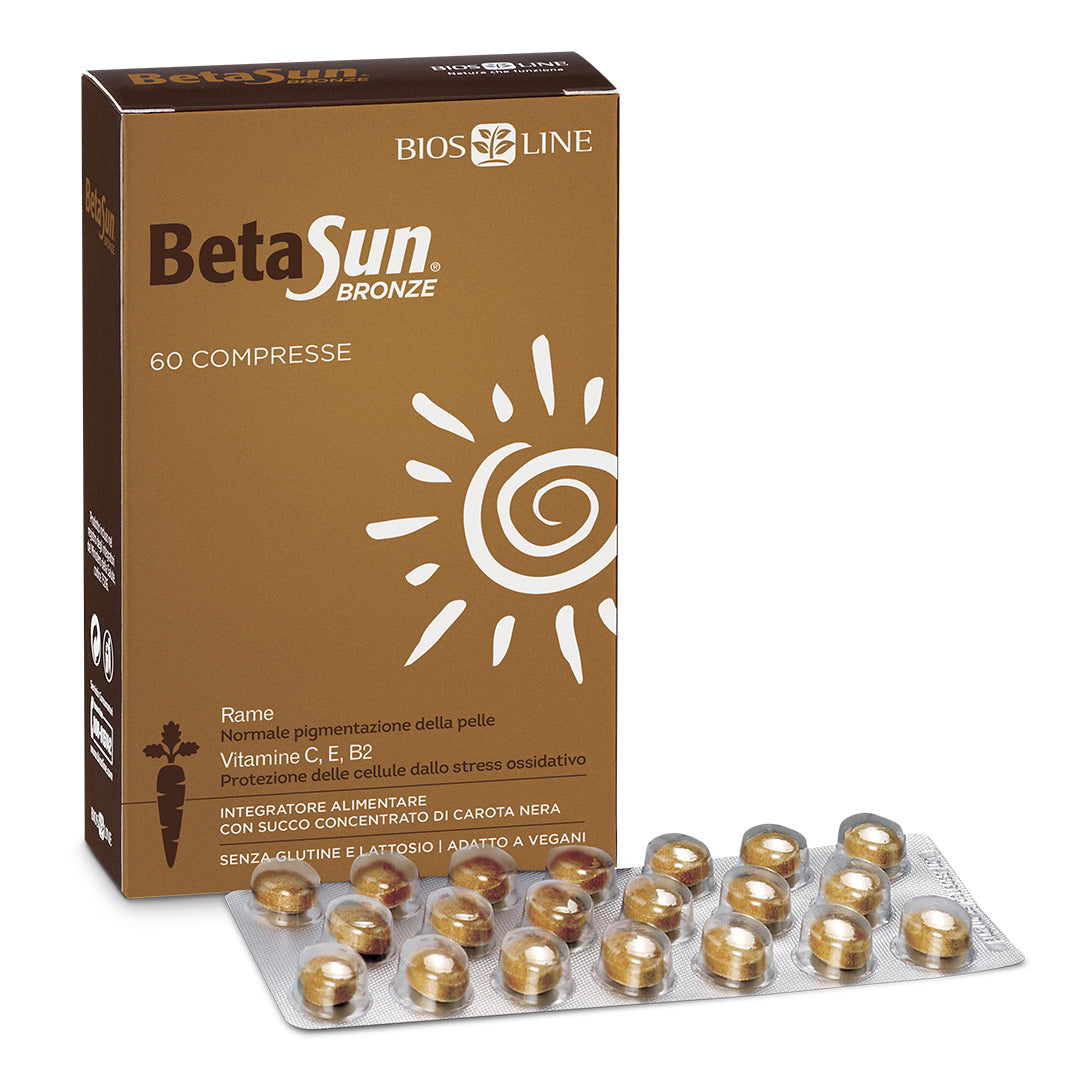 BIOSLINE BETASUN BRONZE 60 COMPRESSE
