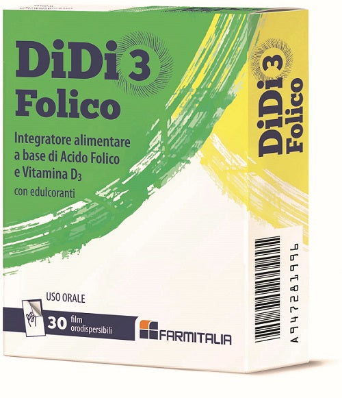 DIDI3 FOLICO 30 FILM ORODISPERSIBILI