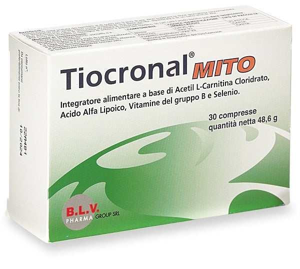 TIOCRONAL MITO 30 COMPRESSE