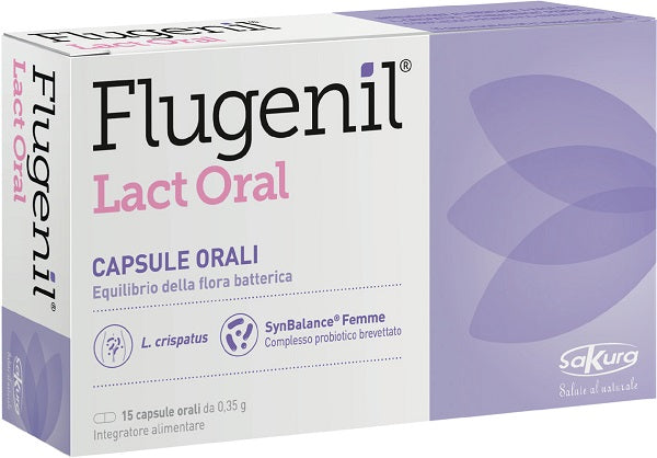 FLUGENIL LACT ORAL 15 CAPSULE