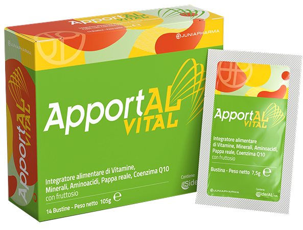 APPORTAL VITAL 14 BUSTE-Integratore alimentare di vitamine e minerali