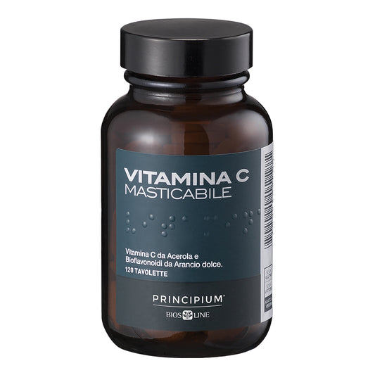 Biosline Principium Vitamina C Naturale 120 tavolette masticabili