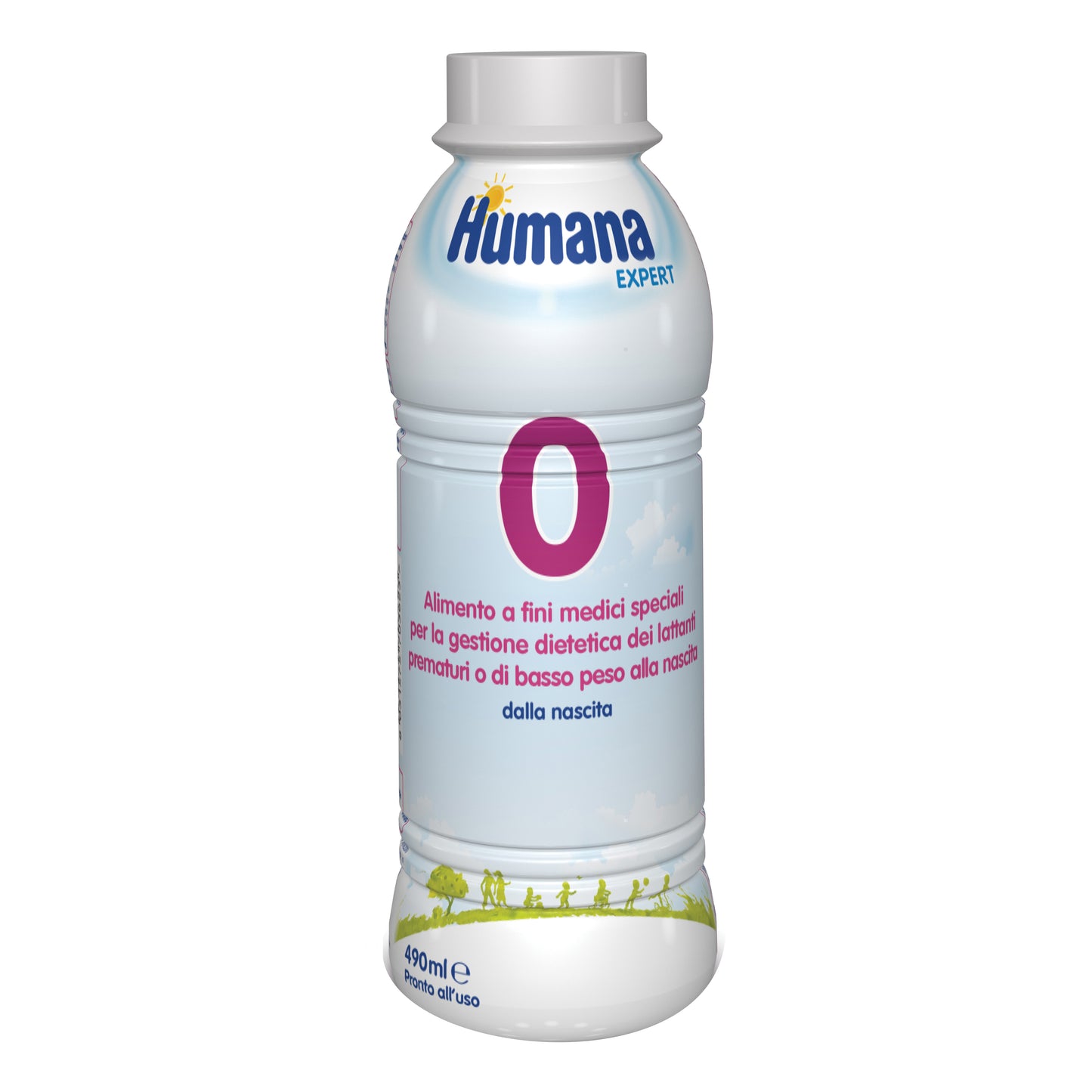 HUMANA 0 EXPERT 490 ML BOTTIGLIA
