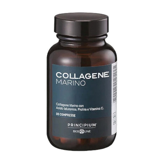Biosline Principium Collagene Marino 80 compresse Integratore di collagene marino di tipo 1