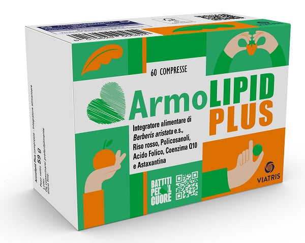 Armolipid Plus 60 compresse Color Edition Integratore con riso rosso fermentato per il colesterolo ed i trigliceridi