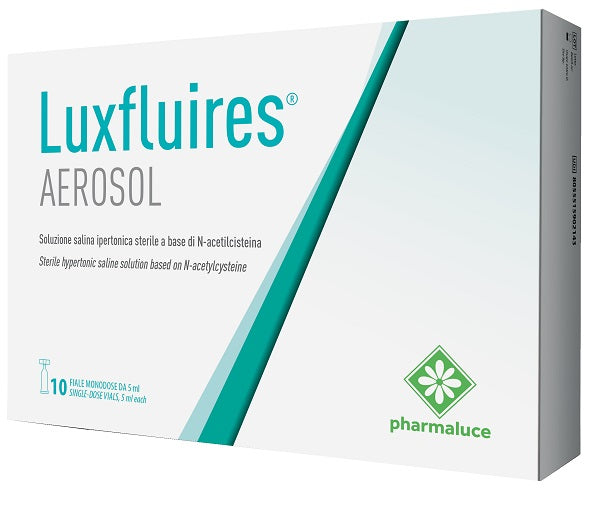 Luxfluires soluzione per Aerosol decongestionante 10 fiale da 5ml
