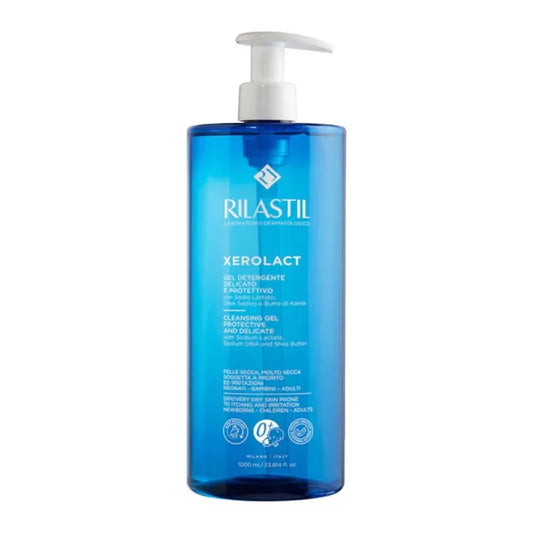 Rilastil Xerolact Gel Detergente Corpo Delicato per pelli secche tendenti a prurito 1000ml