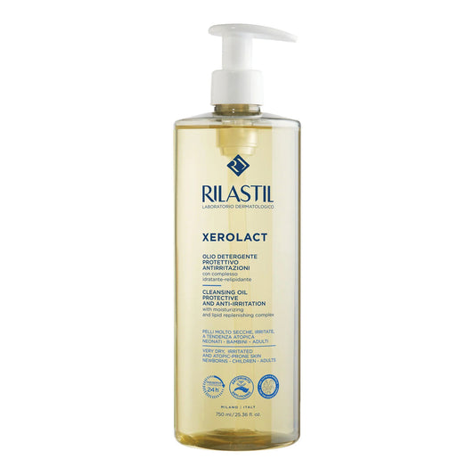Rilastil Xerolact Olio Detergente per pelle secca ed a tendenza atopica  1000ml