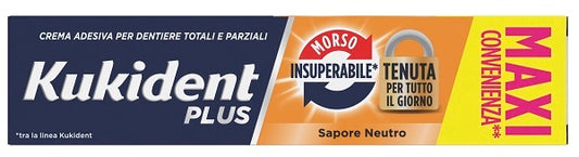 Kukident Plus morso insuperabile sapore neutro 57g