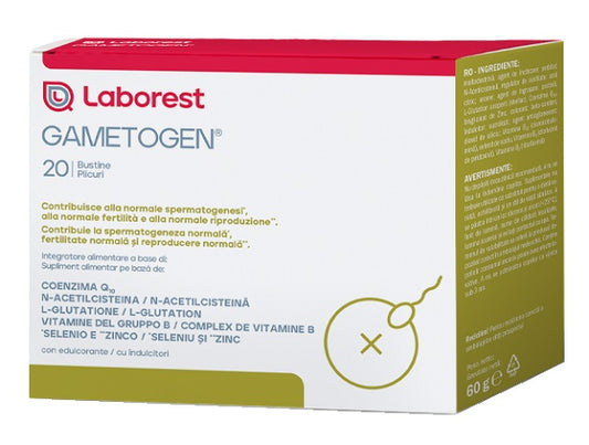 Gametogen 20 buste Integratore alimentare che favorisce l’omeostasi e il naturale equilibrio delle vie riproduttive.