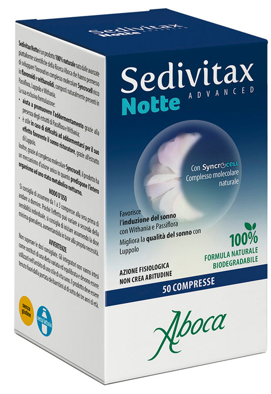SEDIVITAX NOTTE ADVANCED 50CPR