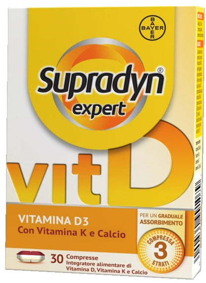 Supradyn Expert Vitamina D da 30 compresse ad assorbimento graduale