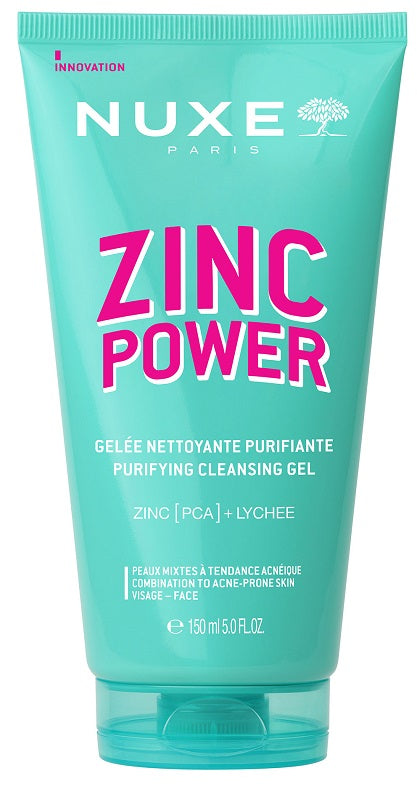 Nuxe Zinc Power gel detergente purificante 150ml