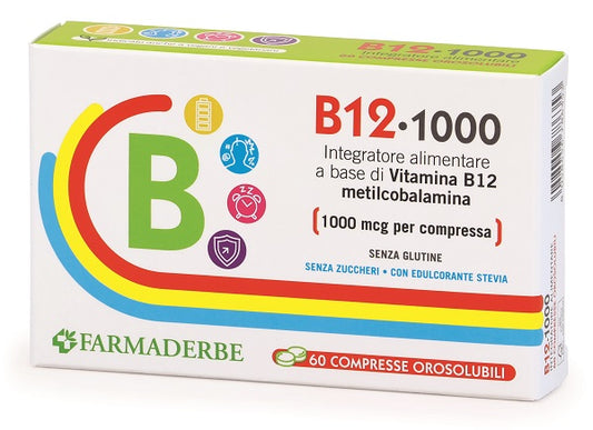 B12 1000 60CPR OROSOLUBILI