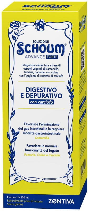 Soluzione Schoum Advance Forte 250ml Digestivo e depurativo