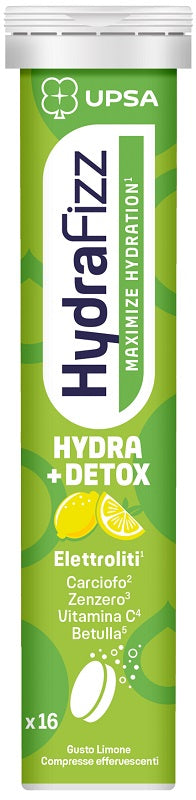 UPSA HYDRAFIZZ DETOX 16CPR EFF
