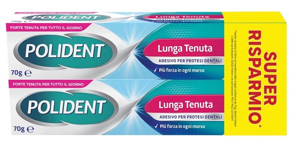 Polident Lunga Tenuta bipacco 2X70g