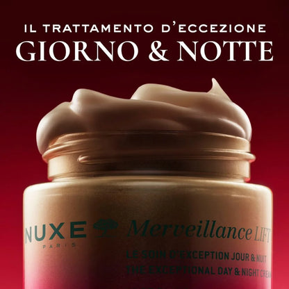 Nuxe Merveillance Lift Trattamento d'Eccezione Giorno e Notte Crema Viso Anti Età, 75ml