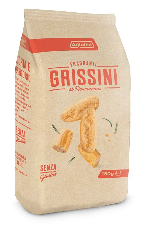 AGLUTEN GRISSINI ROSMARINO150G