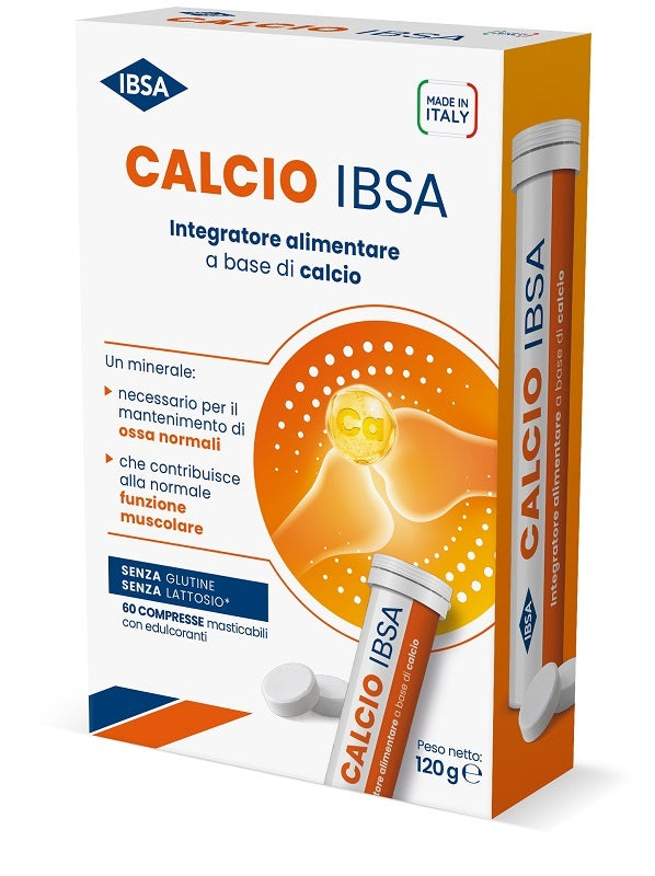 Ibsa Calcio 60 compresse integratore alimentare a base di calcio