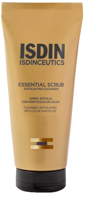 Isdinceutics Essential Scrub gel detergente con particelle esfolianti