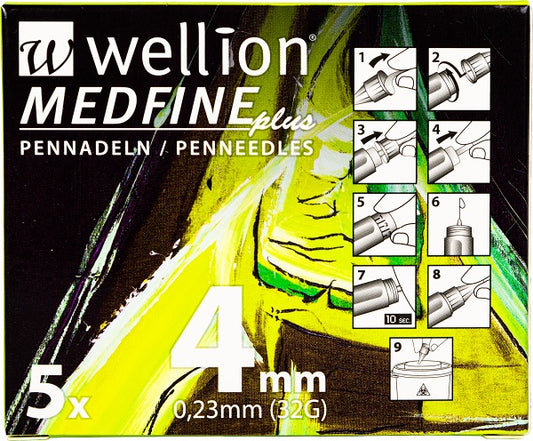 WELLION MEDFINE PLUS 4 G32 5PZ