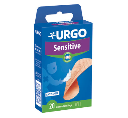 CEROTTO URGO SENSITIVE STRETCH 20 PEZZI ASSORTITI