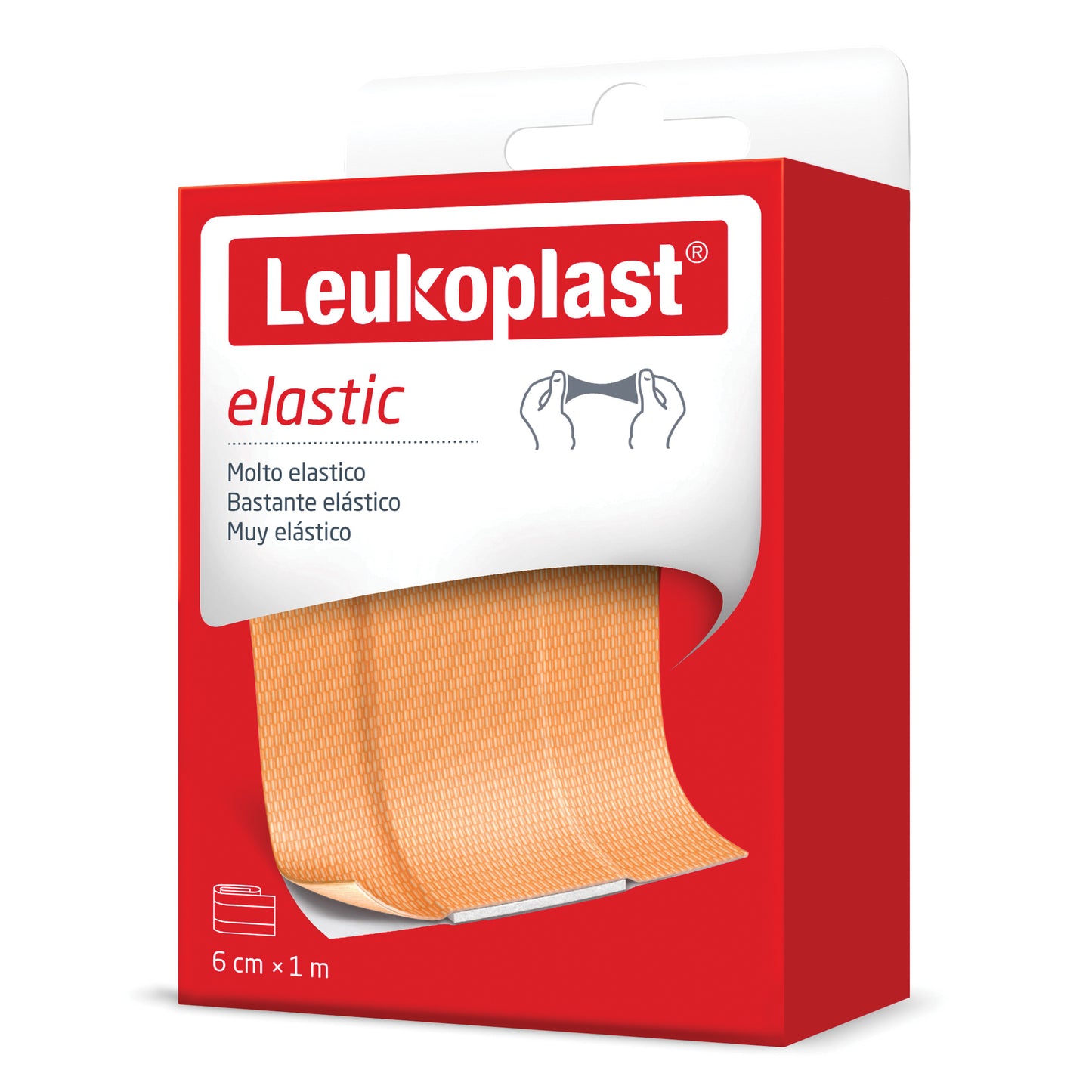 LEUKOPLAST ELASTIC 1MX6 CM