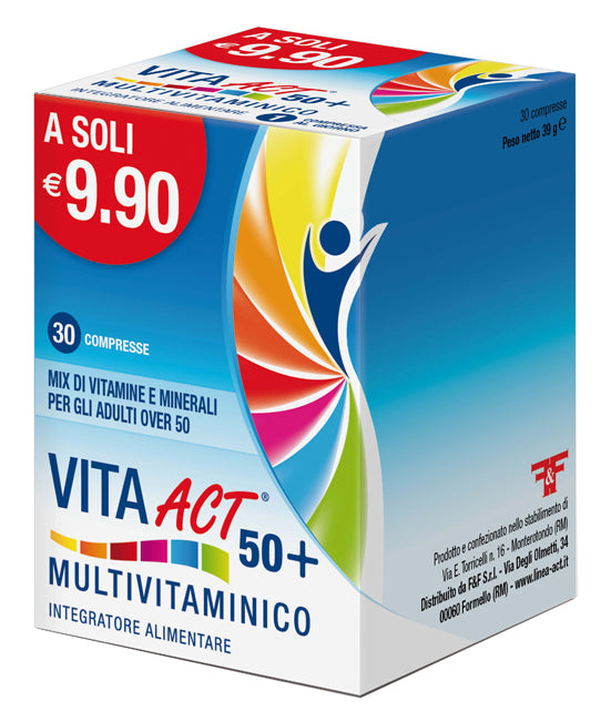 VITA ACT 50+ MULTIVITAMINICO 30 COMPRESSE