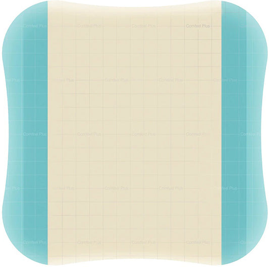 MEDICAZIONE SPECIALE ATTIVA CON IDROCOLLOIDE CON BORDI SMUSSATI COMFEEL PLUS 10X10 CM 10 PEZZI