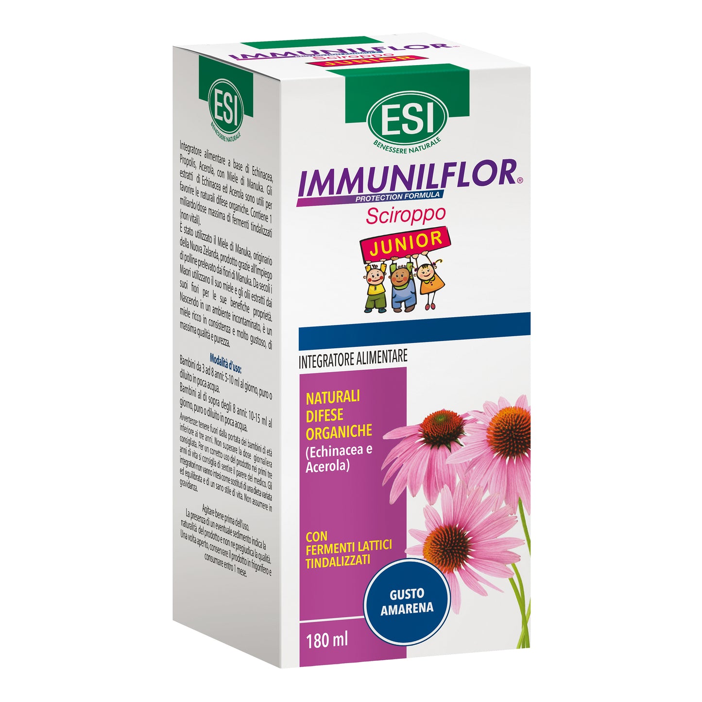 ESI IMMUNILFLOR SCIROPPO JUNIOR 180 ML