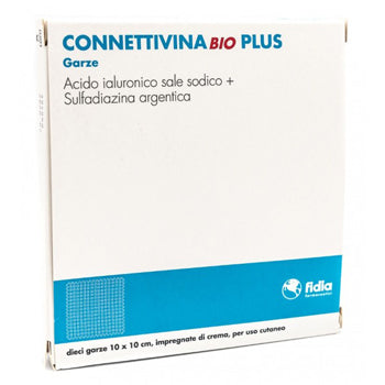 Connettivina Bio Plus Garza 10x10 cm 10 pezzi