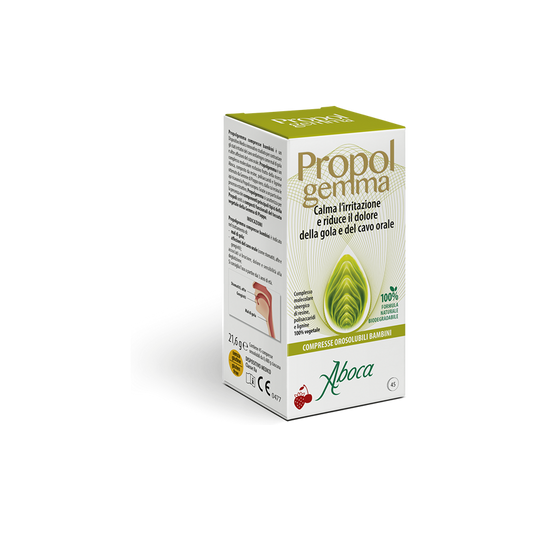PROPOLGEMMA BAMBINI 45 COMPRESSE OROSOLUBILI 480 MG