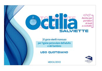 OCTILIA SALVIETTE PERIOCULARI 20 GARZE