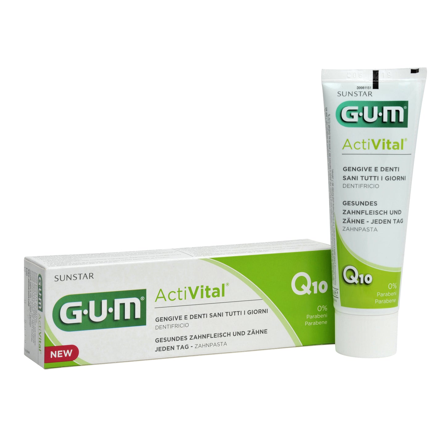 GUM ACTIVITAL DENTIFRICIO GEL 75 ML