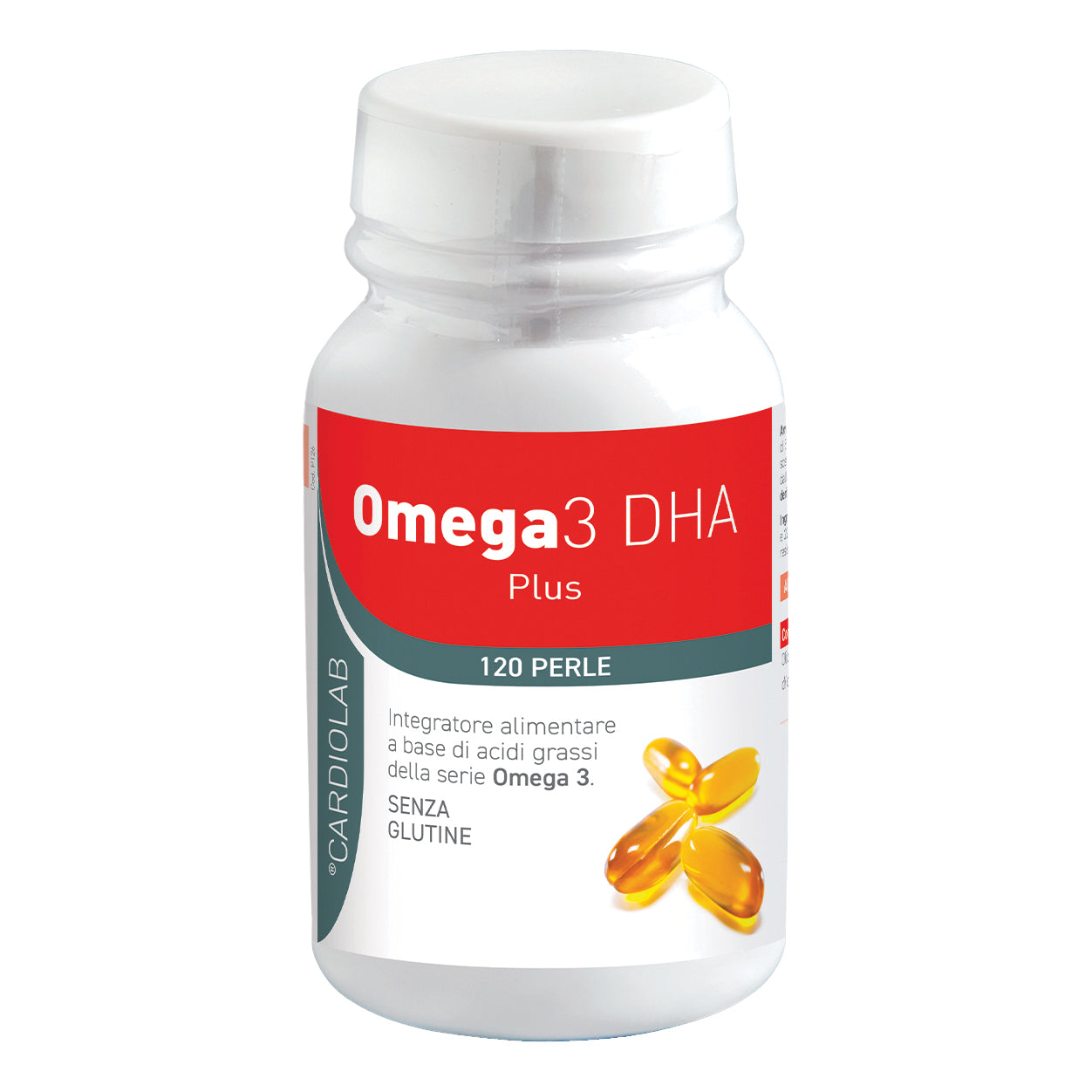 LABORATORIO DELLA FARMACIA OMEGA 3 DHA PLUS 120 PERLE LINEA CARDIOLAB