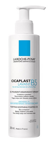 LA ROCHE POSAY CICAPLAST B5- GEL DETERGENTE SCHIUMOGENO PURIFICANTE E LENITIVO