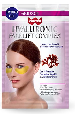 WINTER HYALURONIC FACE LIFT COMPLEX PATCH OCCHI RUGHE OCCHIAIE 1,5 G X 2