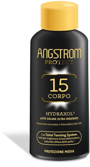 Angstrom Protect Hydraxol Latte Solare Corpo Ultra Idratante Spf15 200ml