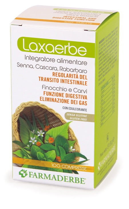 LAXAERBE 100 COMPRESSE