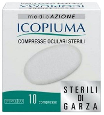 COMPRESSE OCULARI ADESIVE STERILI 10 PEZZI