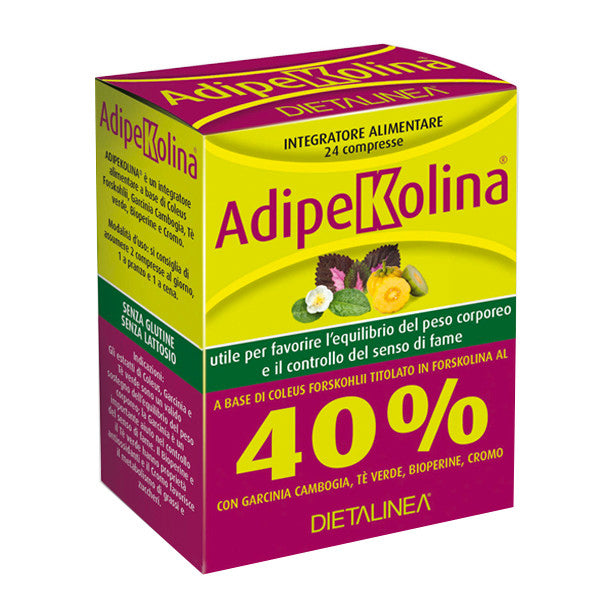 DIETALINEA ADIPEKOLINA 24 COMPRESSE