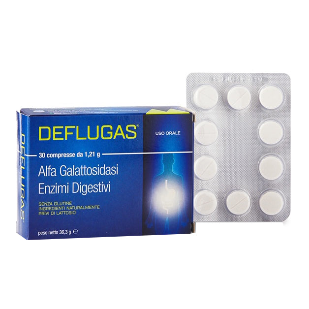DEFLUGAS 30 COMPRESSE MASTICABILI