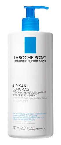 LA ROCHE POSAY LIPIKAR SURGRAS Doccia-crema detergente relipidante anti-secchezza, per la pelle sensibile750ML