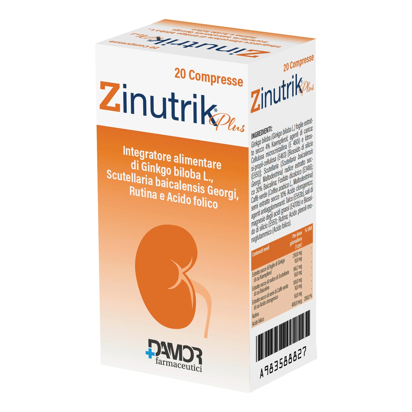 ZINUTRIK 20 COMPRESSE