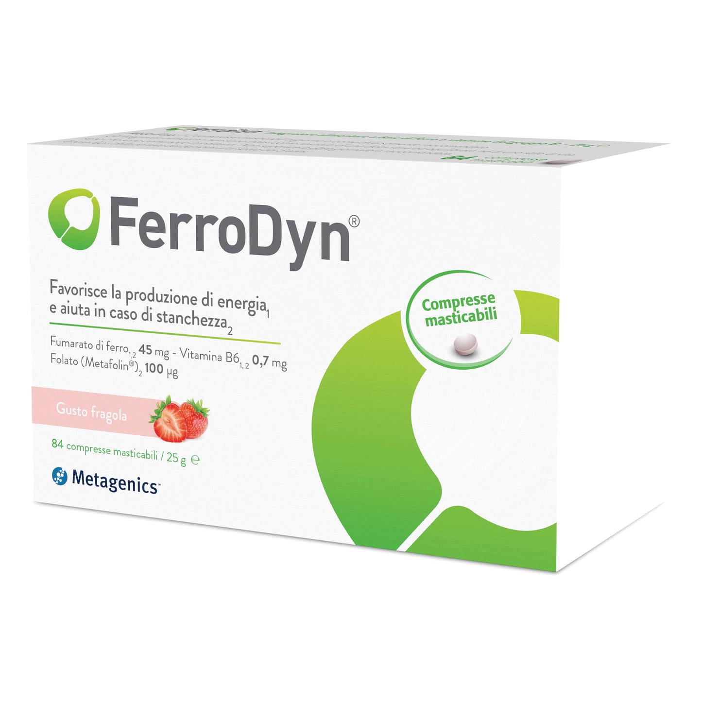 FERRODYN 84 COMPRESSE MASTICABILI