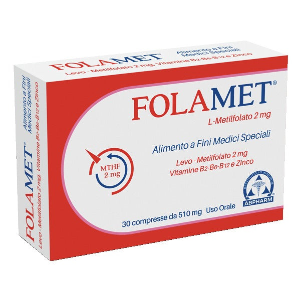 FOLAMET 30 COMPRESSE 500 MG