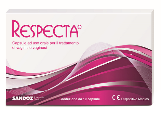 RESPECTA 10 CAPSULE AD USO ORALE PER VAGINITI E VAGINOSI