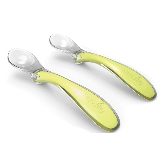 SET 2 CUCCHIAI IN SILICONE VERDE