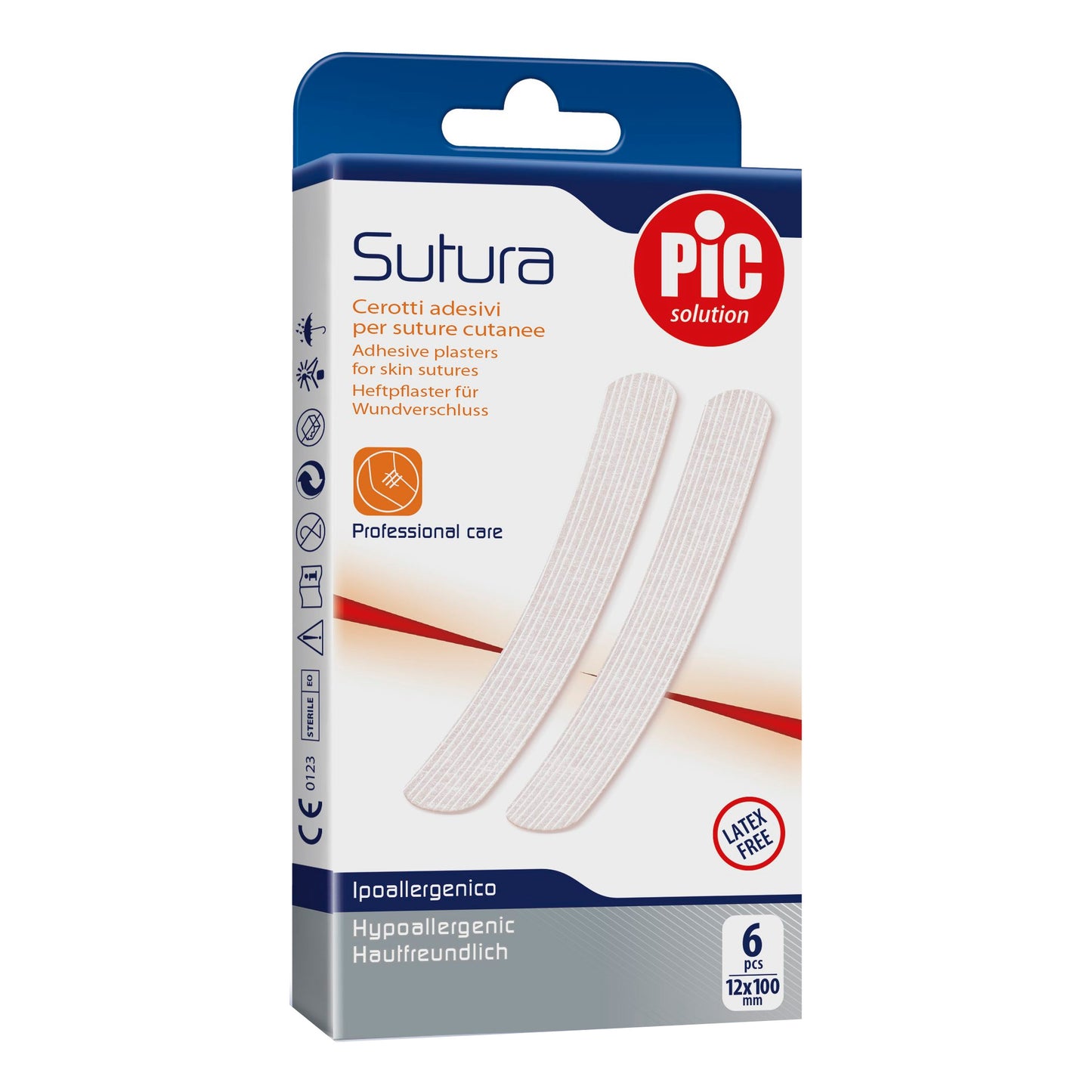 CEROTTO PER SUTURA PIC SOLUTION 12 X 100 MM 6 PEZZI